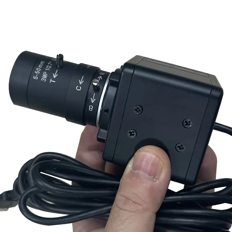 2MP USB Camera Webcam 1080P Ultra HD 5-50mm 10x Zoom Usb Camera Free Driver Computer Camera Coms