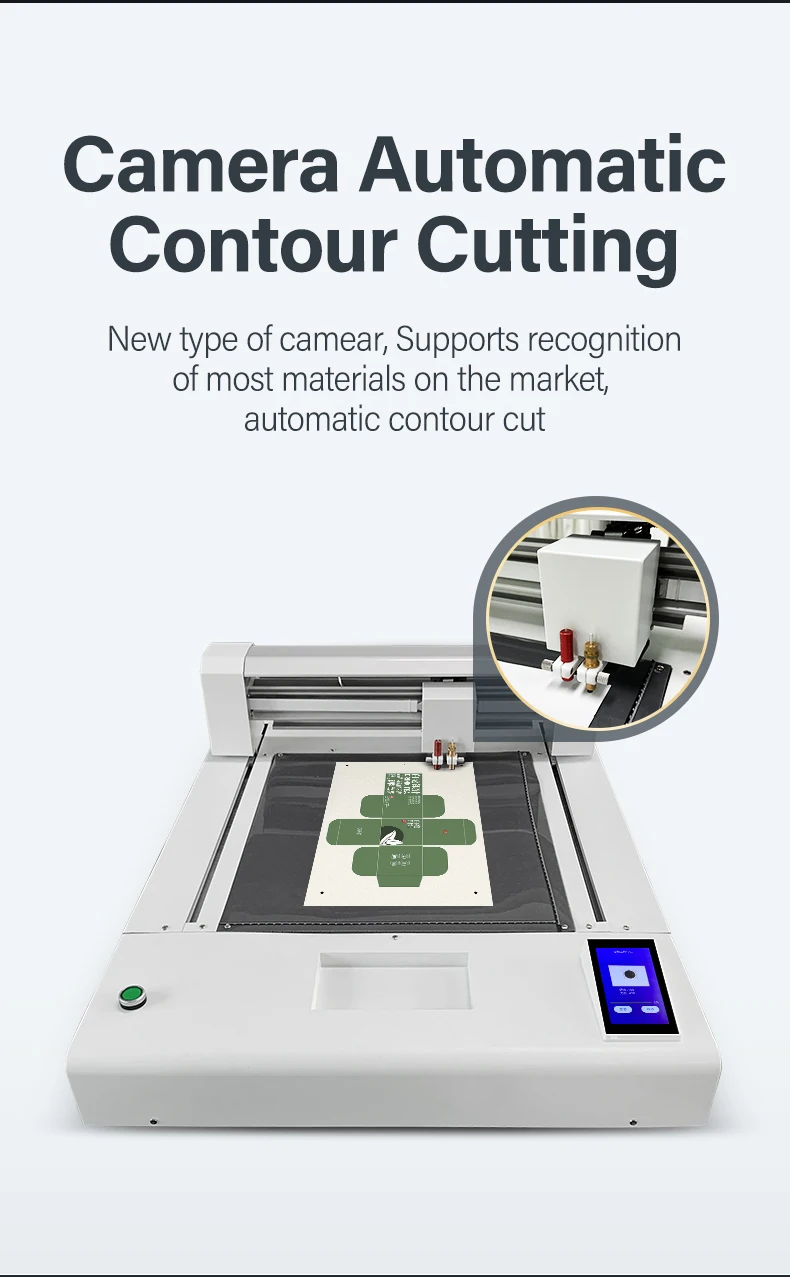 Flatbed Cutter Plotter Mycut Digital Sticker Label Vinyl Reflective Film Cutting Machine view 3