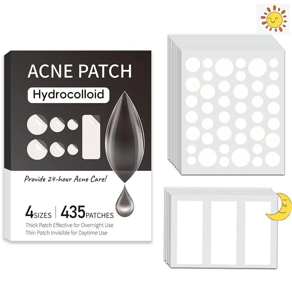 

16/364/435pcs Waterproof Acne Pimple Patch Stickers Acne Treatment Pimple Remover Tool Invisible Breathable Acne Patch Skin Care