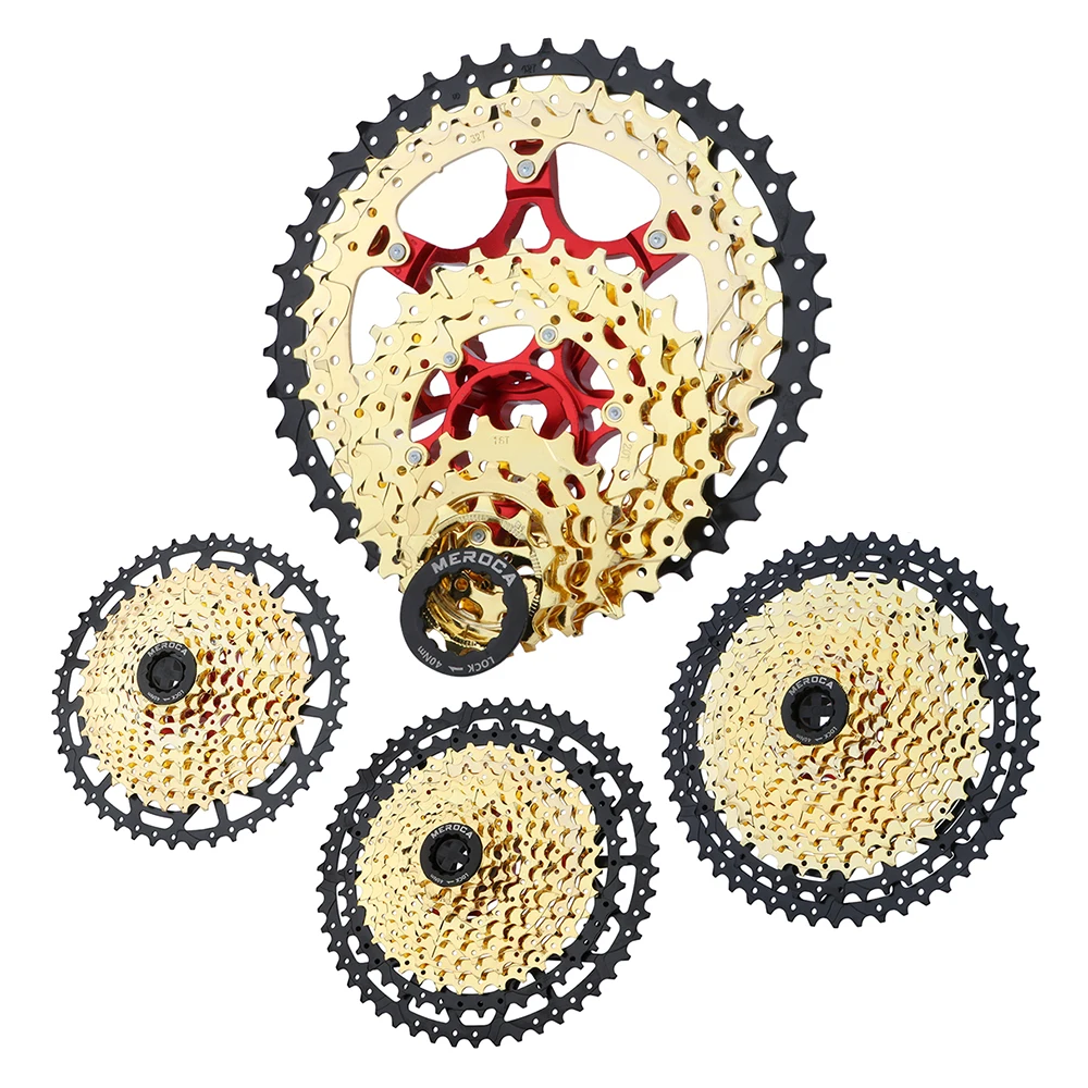 

Split MTB Bicycle Freewheel Alloy Steel 9 10 11 12 Speed Mountain Bike Cassette Flywheel Sprocket 11-42/46/50/52T