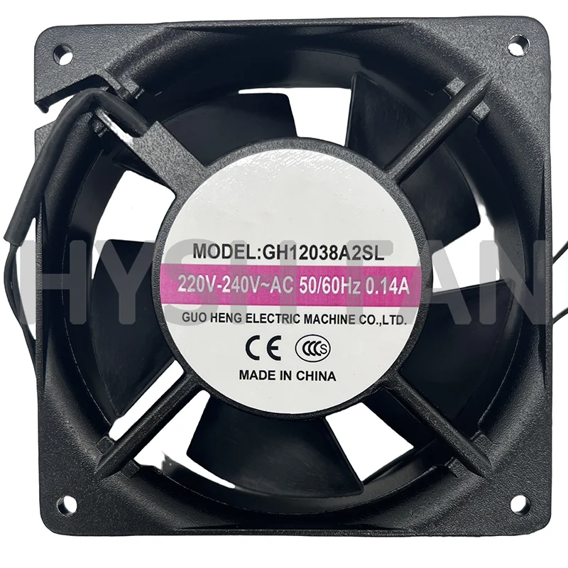 GH12038A2SL New Original Axial Fan Heat Dissipation Fan 220V Oil Fan