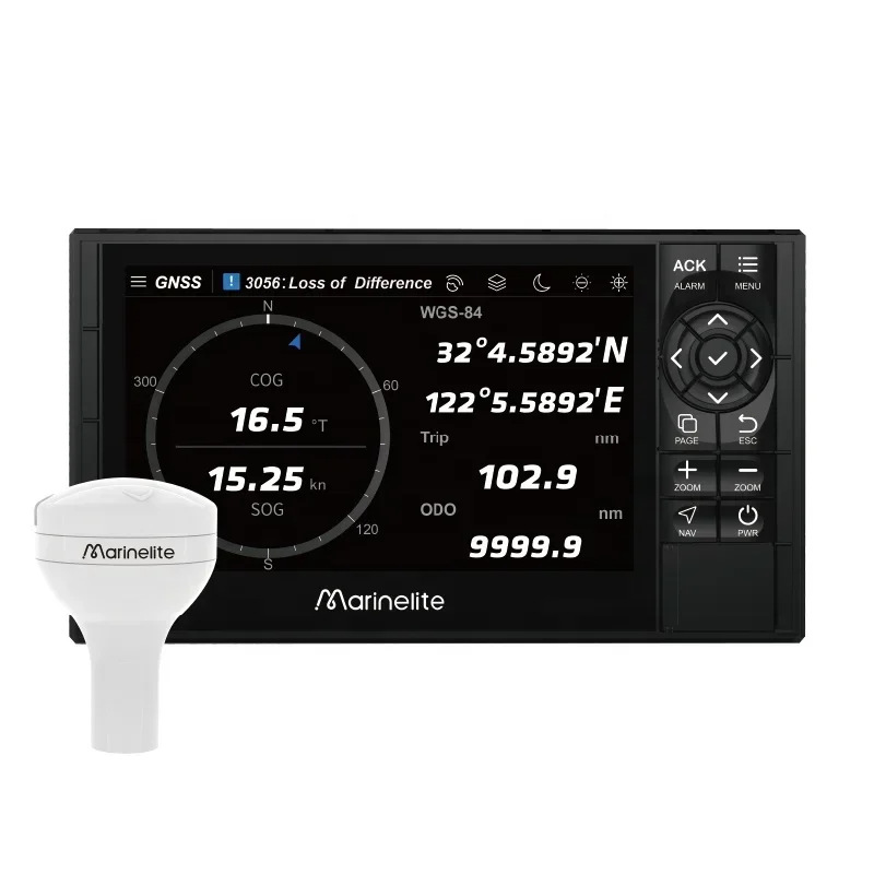 Marine Supplies GPS Device With Touch Screen Satellite Tracker For Fishing Boats Sea Use