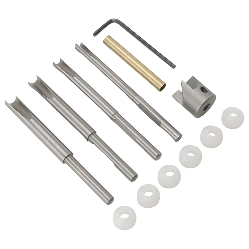 

Новинка 2025 года, 13 шт., ствол для ручки с втулками для ручки, набор триммеров для мельниц, 7 мм, 8 мм, 3/8 дюйма, 10 мм, режущие валы для деревообработки, набор ручек