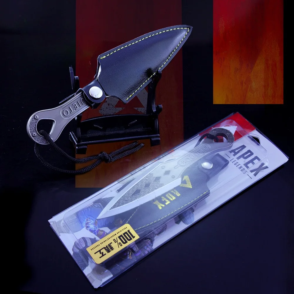 15 cm Apex Legends Lichtgevende Wapen Wraith Heirloom Kunai Kairi Imahara Game Perifere Metalen Model Samurai Zwaard Speelgoed voor kinderen