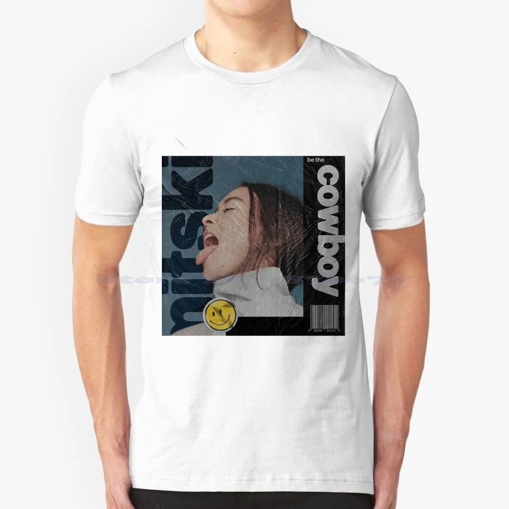 Mitski T Shirt 100% Cotton Tee Mitski Be The Cowboy Music Indie Nobody 2 Aesthetic Retro Vintage Tracklist Album 60s 70s Pop