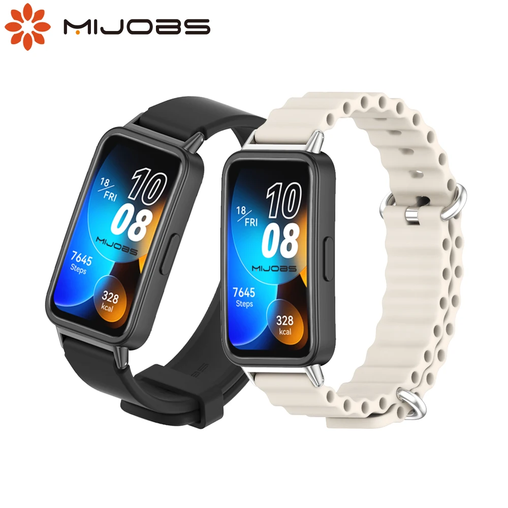 لسوار ساعة هواوي باند 9 من السيليكون لسوار هواوي باند 8، سوار ساعة ذكية بديل ناعم من مادة البولي يوريثان الحراري