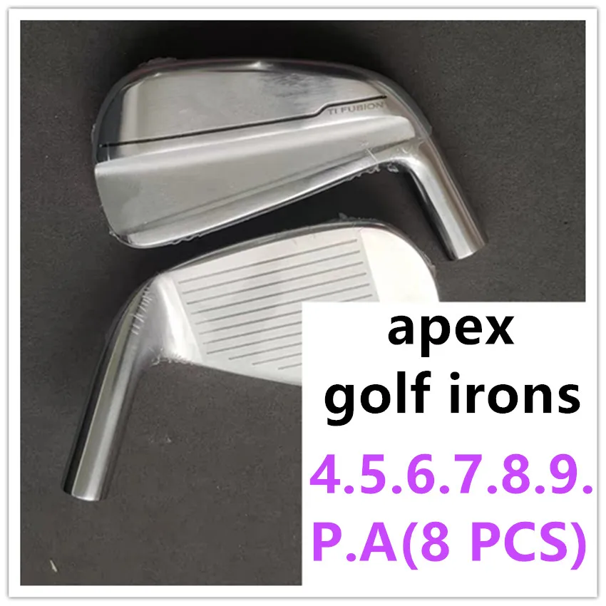 

Golf Clubs Silver APEX Men's Golf Irons Set 4-9PA (8 Pieces) with Head Cover