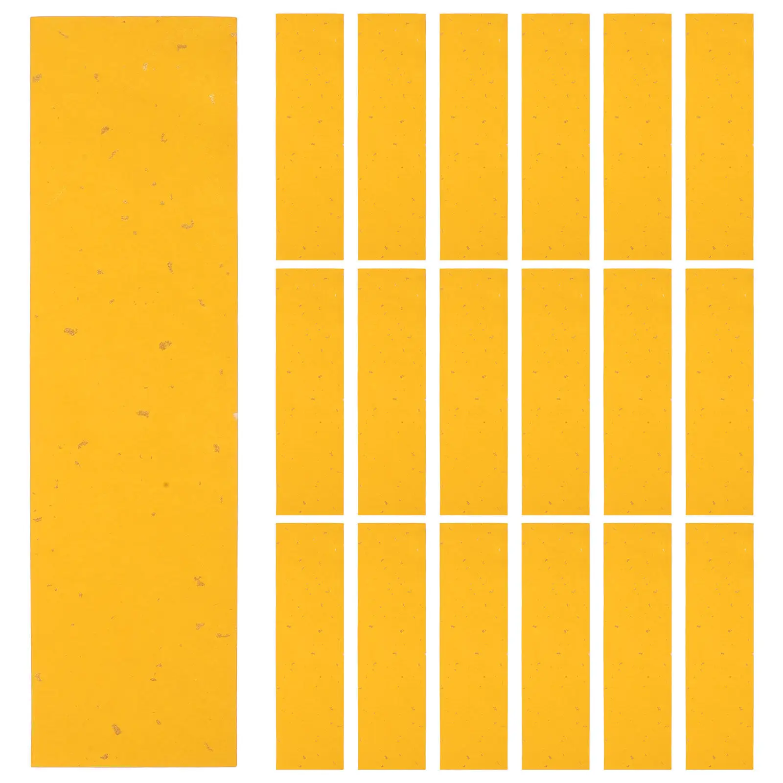 

100Pcs Yellow Xuan Paper Gold Flecked Premium Calligraphy Paper for Rituals Festivals and Art Practice Smooth Writing Sheets