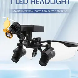 3.0x 4.0X 5.0x LED Headlight With Ergo Loupes Surgical Lamp Oral Lamp Dental Loupes Medical LED Oral Lamp Dentistry