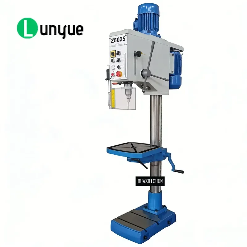 Small Vertical Drilling Machine  Benchtop Drill Press for Metal Wood Working Home Workshop Compact Design High Precision