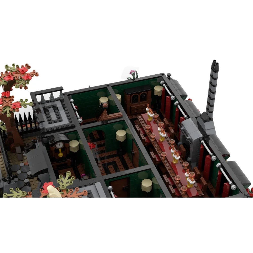 

MOC Horror Mansion Bricks Model Building Blocks Toys Gift