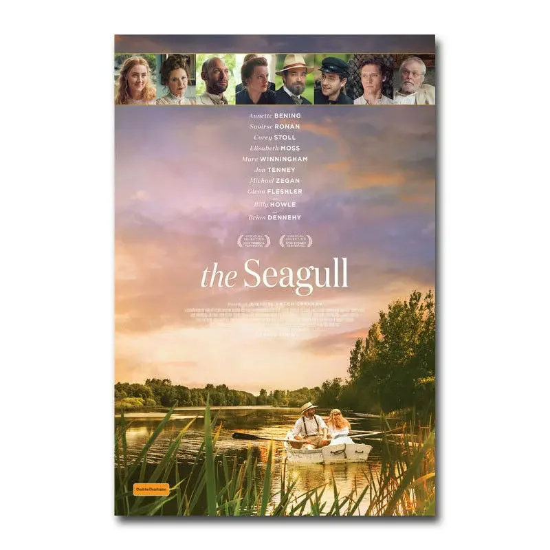L0074 The Seagull Movie Silk Fabric Poster Art Decor Indoor Painting Gift