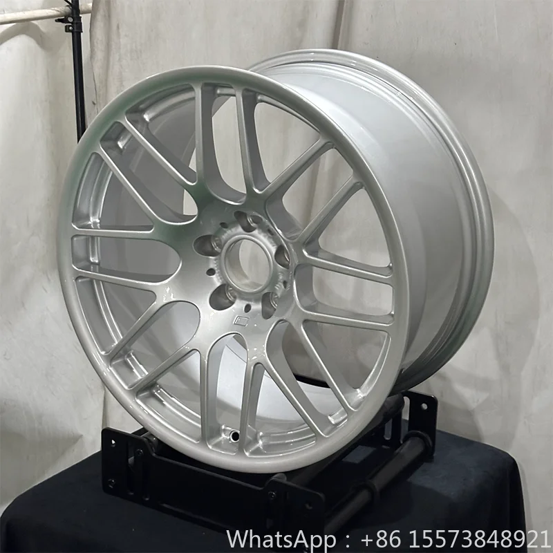 1Piece Custom Forged Wheel Cross Spoke Rim Luxury Forged Wheels 5*120 5*100 5*112 5*114.3 18 19 20 Silver 8-10J for IS GS ES Q60