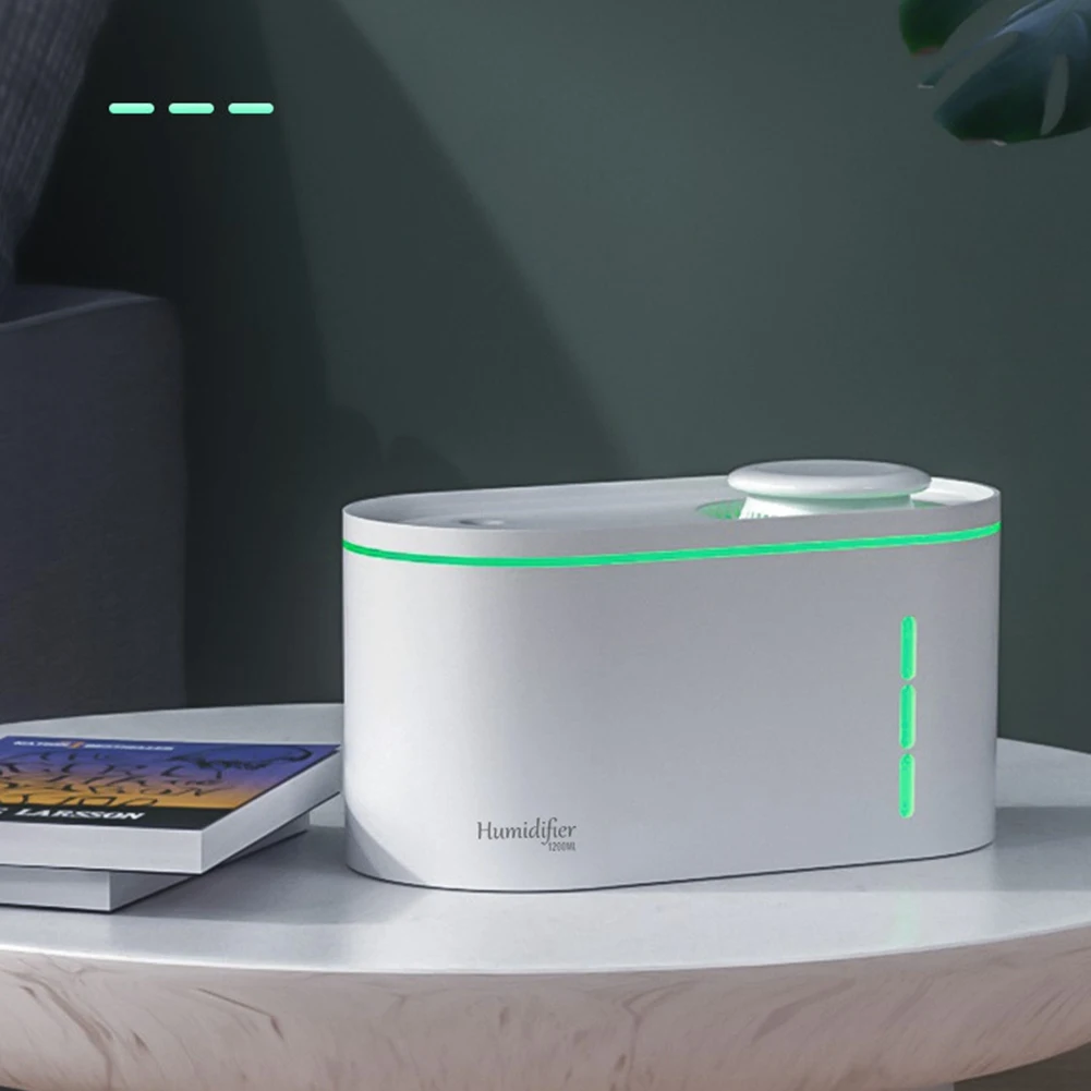 Umidificatore a spruzzo portatile USB umidificatori silenziosi senza fili del diffusore dell'umidificatore di grande capacità per l'umidificatore della camera da letto bianco
