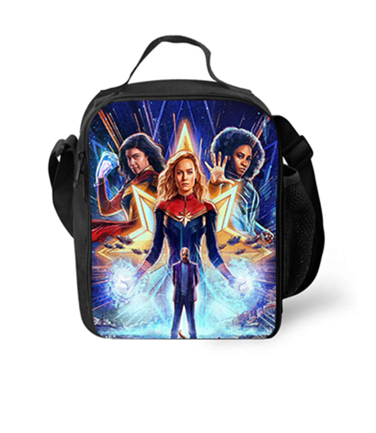 Детская многоразовая термосумка Captain Marvel