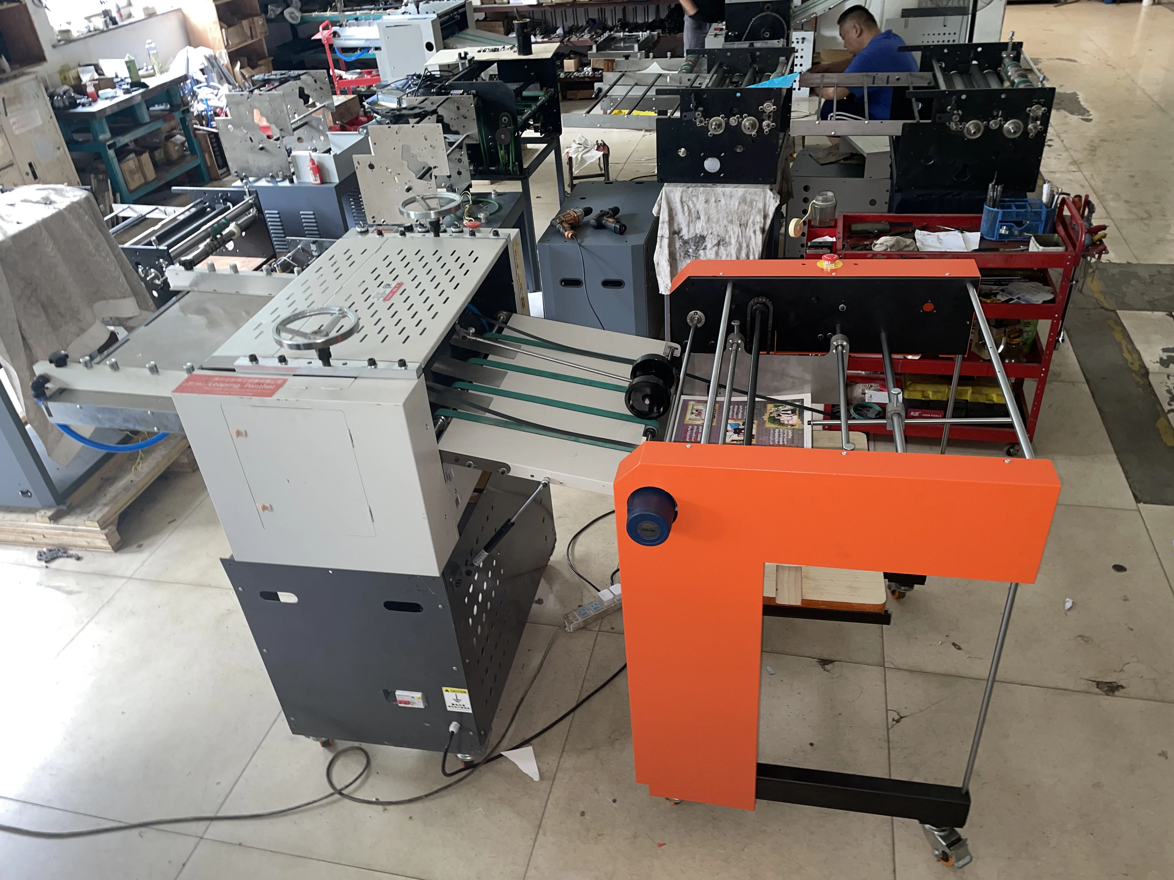 CYS-620 Automatic Paper Receiving Machine Connect the Automatic Paper Receiving Device of the Indentation Machine