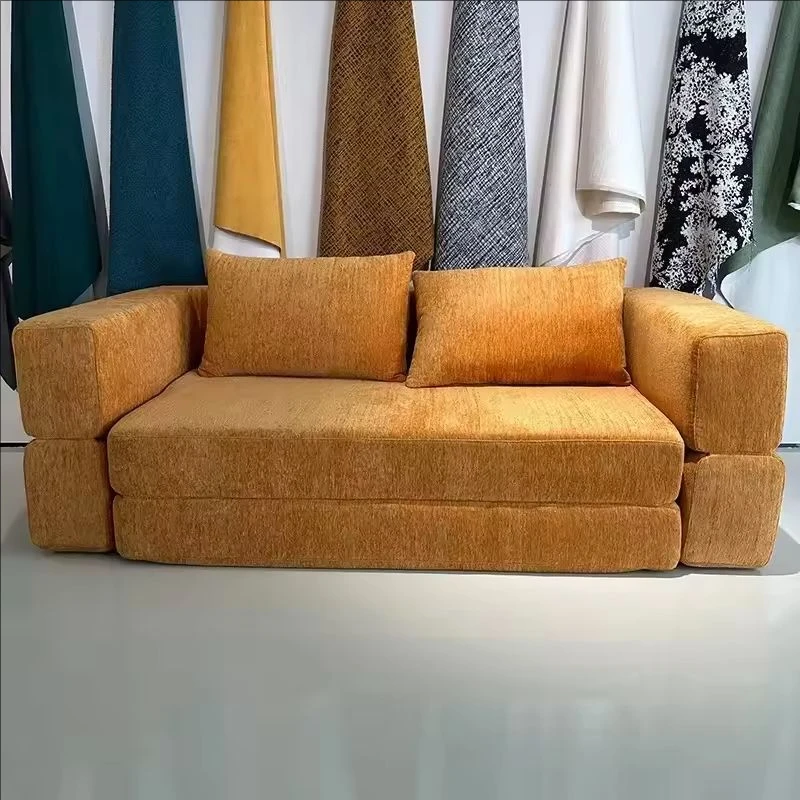 

Apartment Japanese Compressed Sofa Multifunction Recliner Convertible Cinema Compressed Sofa Straight Elegant Sessel Furnitures