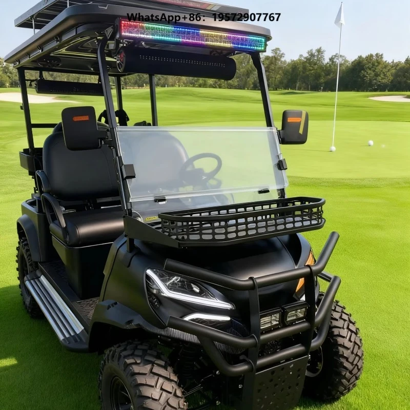 4-Seater Luxury High-End Golf Cart - Premium Comfort Fully Equipped for Golf Courses