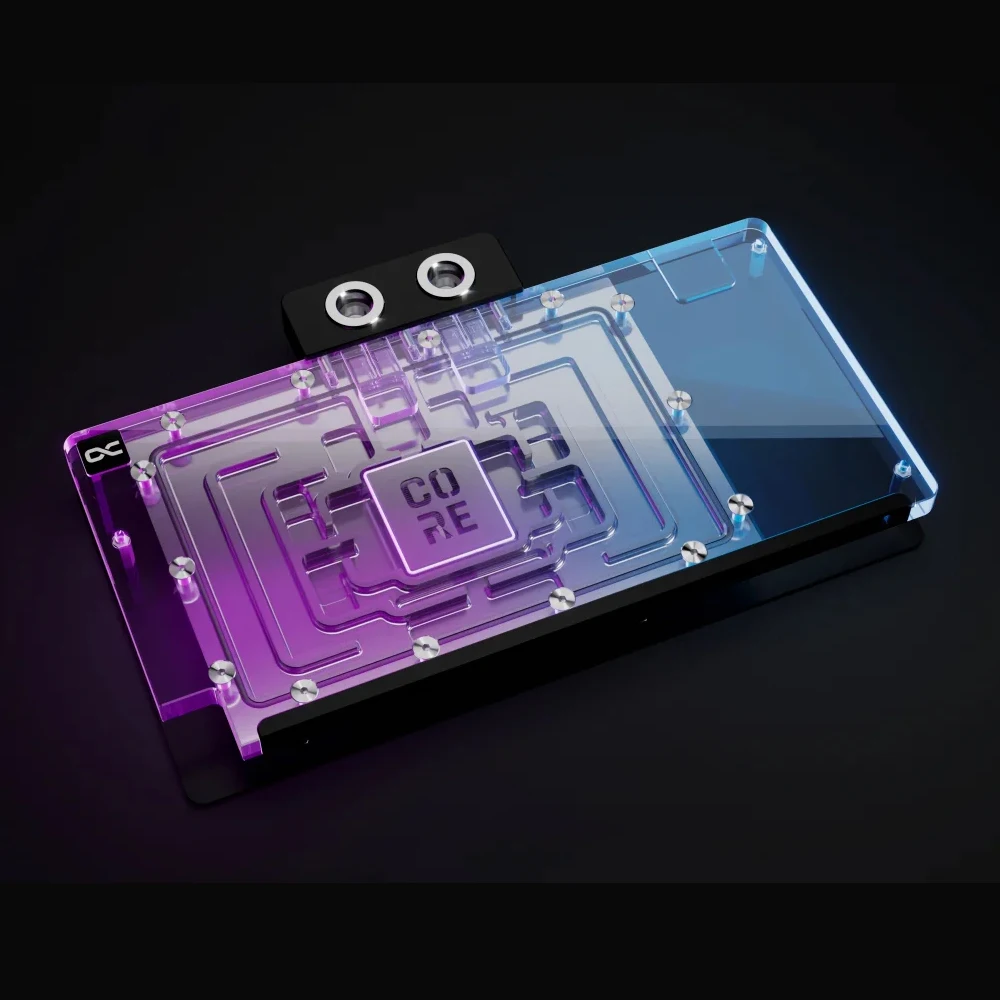 Alphacool Core GPU Water Block Serve For Asus ROG Astral (LC) GeForce RTX 5090 32GB GDDR7 OC Edition Card Cooler With Backplate