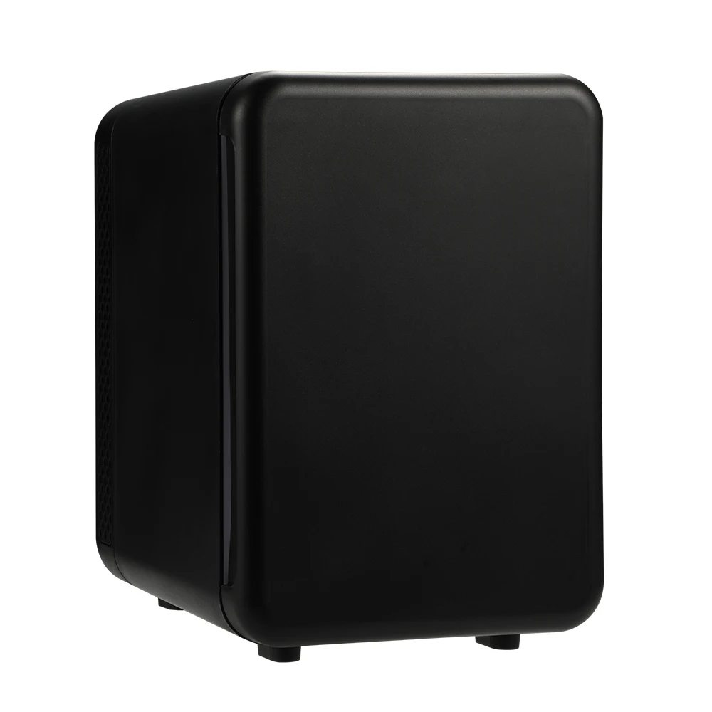 

Компактный портативный мини-холодильник постоянного тока емкостью 4 л — хранилище для косметических напитков и макияжа для спальни/туажа, холодильник для ухода за кожей