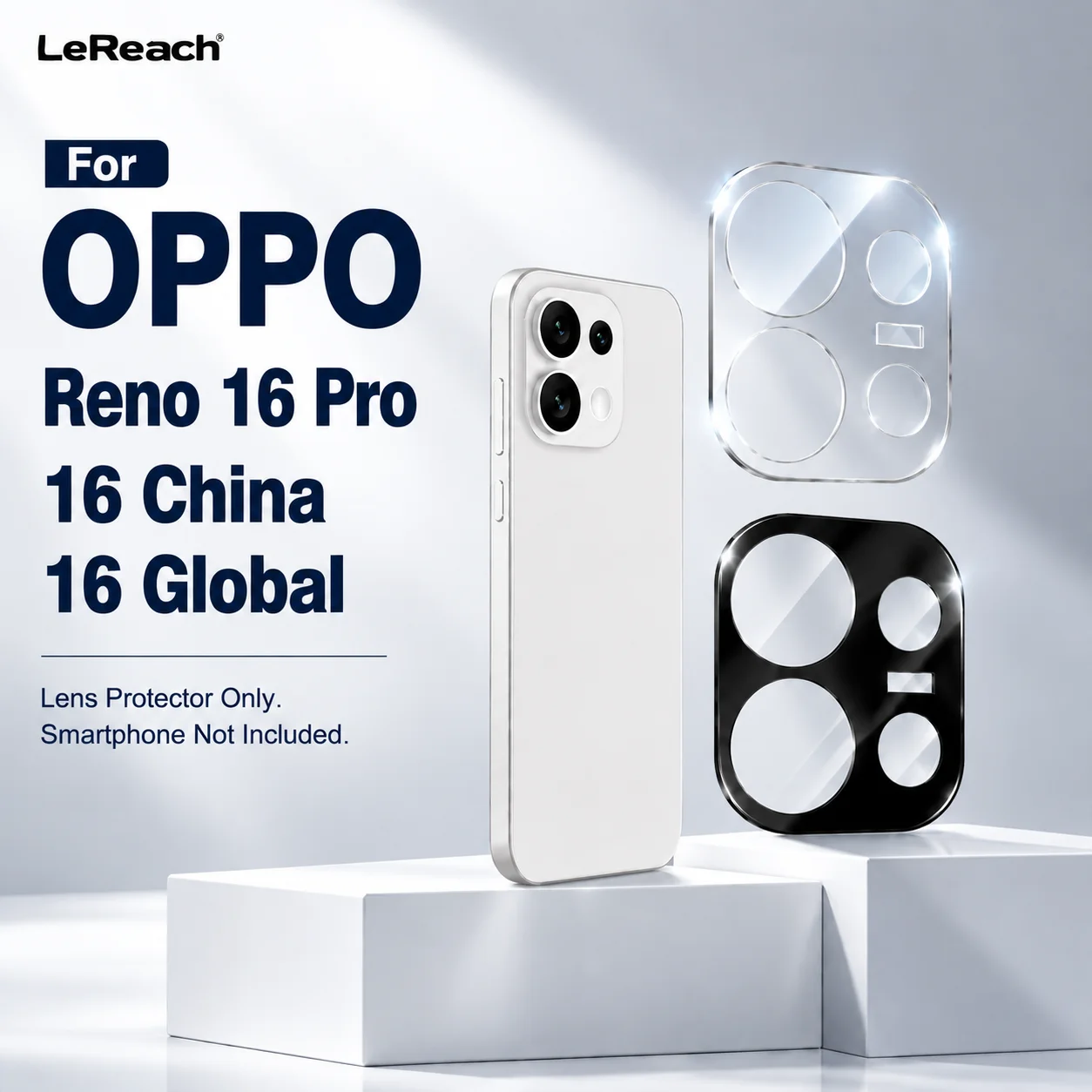 Camera Lens Glass For OPPO Reno 16 Pro Reno16 Global Protector Film Anti-Scratch HD Clear LS3008