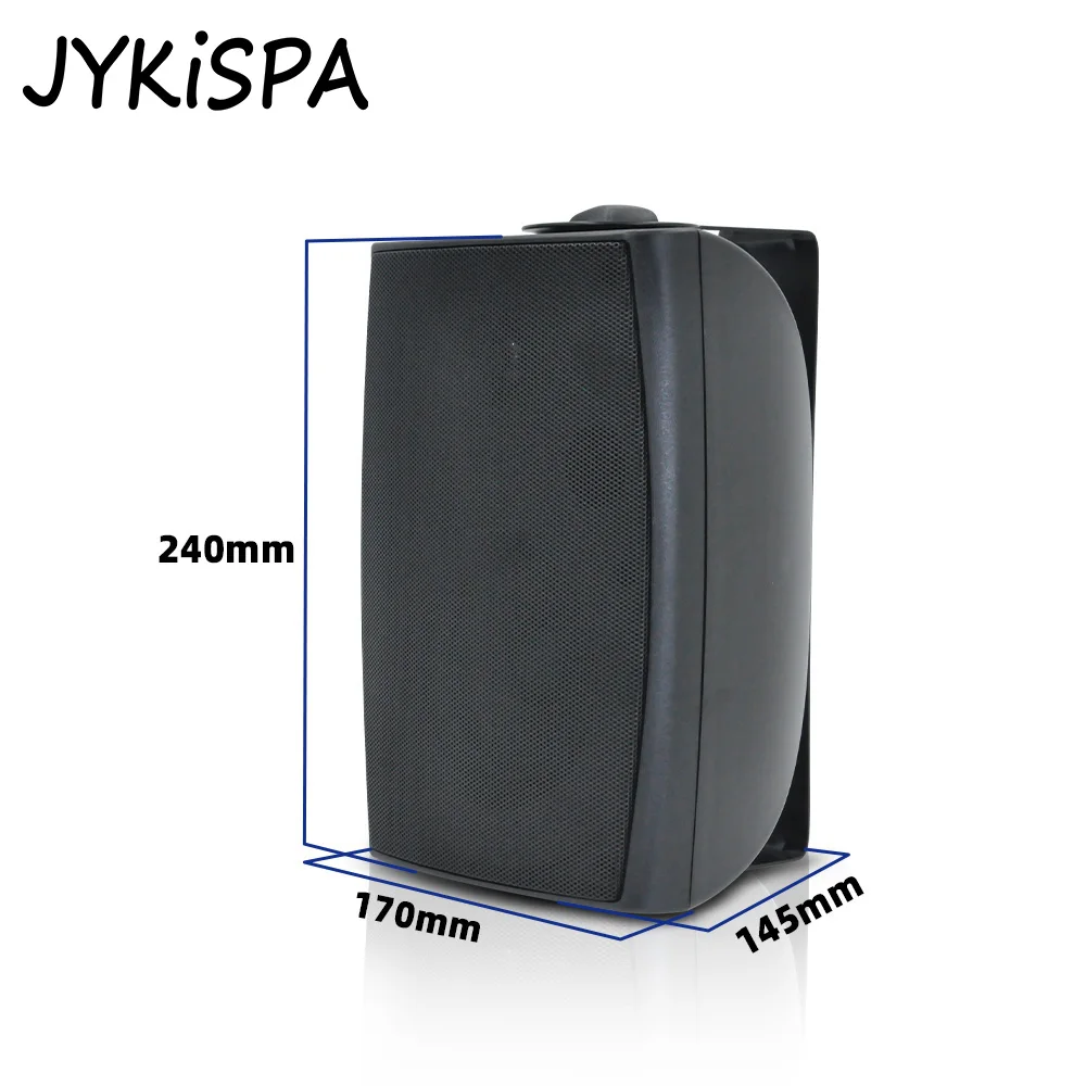 20W Wall Mount Speaker In-wall Passive Loudspeaker Public Address ABS material Two Way HiFi Music Loudspeaker for Living Room