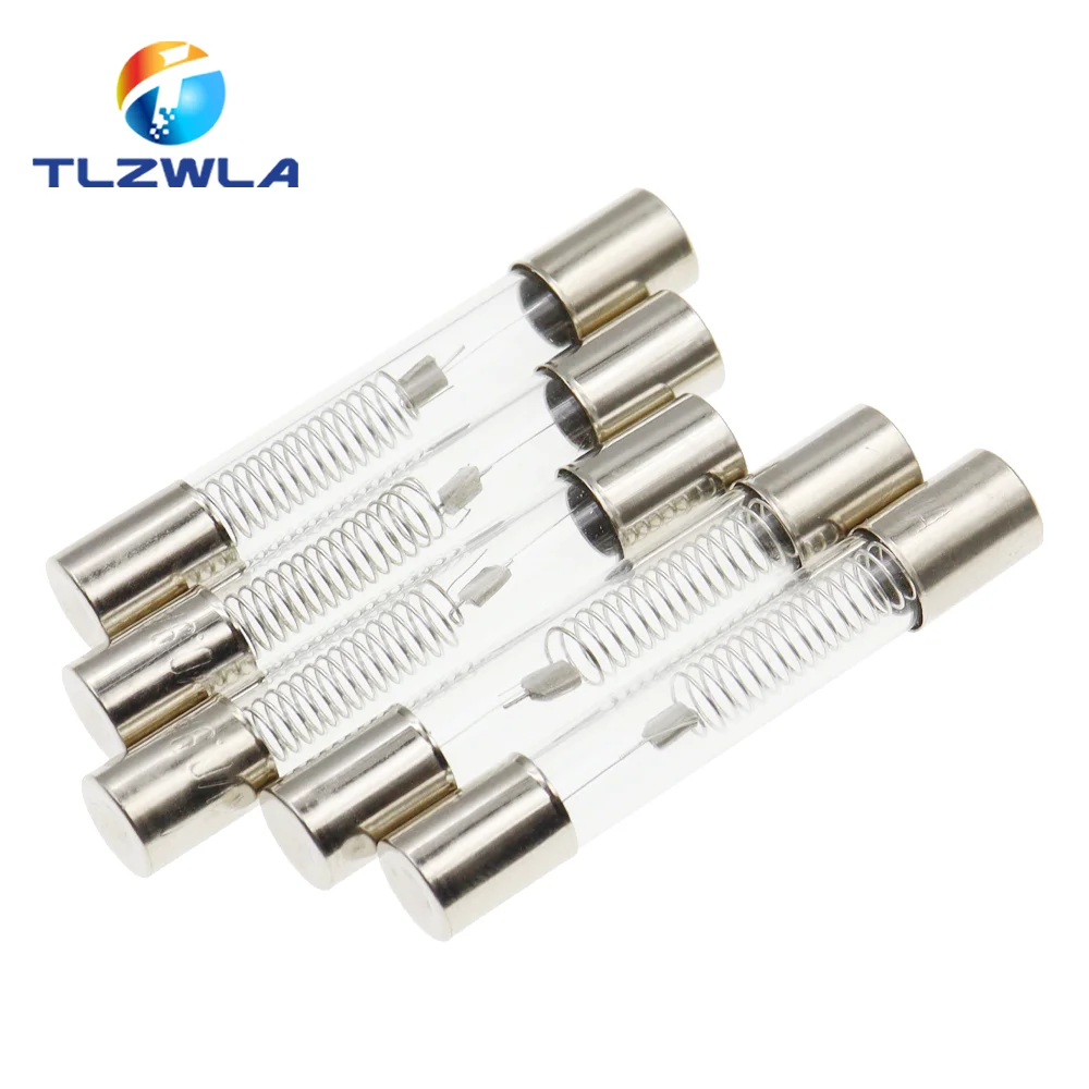 5KV Special Microwave Oven Fuse 6*40mm 0.65A 0.7A 0.75A 0.8A 0.85A 0.9A 1A Glass Tube Fuse 5000V 700MA 6X40MM High-Pressure Fuse