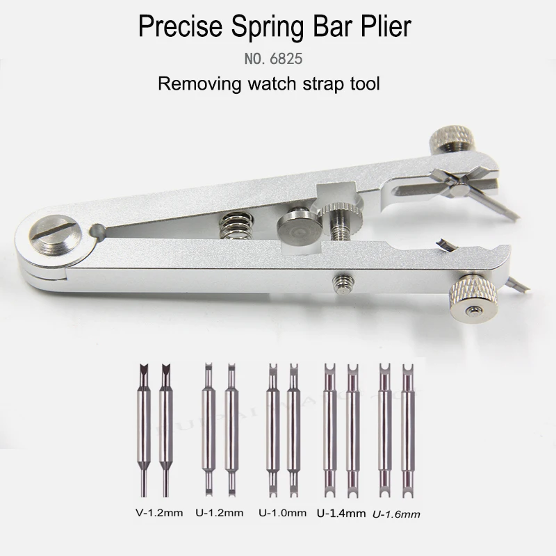 T50 Watch Bracelet Remover Plier 6825 Standard Of Spring Bar Watch Band Strap Repair Removing Tool Adjuster Plier Repair Tool