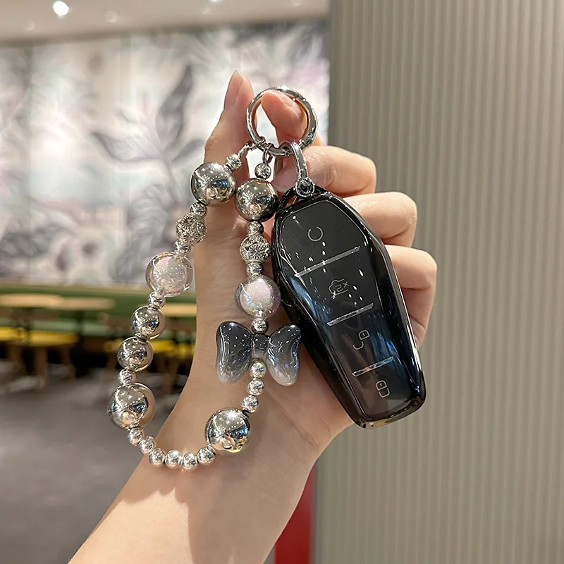 

TPU Car Key Case Remote Cover Shell Holder Chain Fob For BYD New ATTO 3 Atto 2 Song Pro Shark 6 Dolphin Mini Seal U 05 Sealion