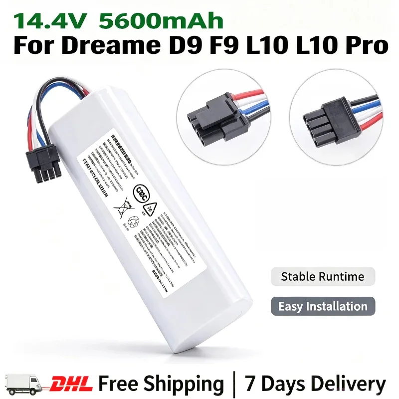 Große Kapazität 14,4V 5600mAh Ersatz-Lithium-Akku P2150-4S2P-XWDLS 4S2P-MMBK, Integrierter Mehrfachschutzschaltkreis für Zuverlässige Stromversorgung, Praktische Ersatzkomponenten für Xiaomi Mijia