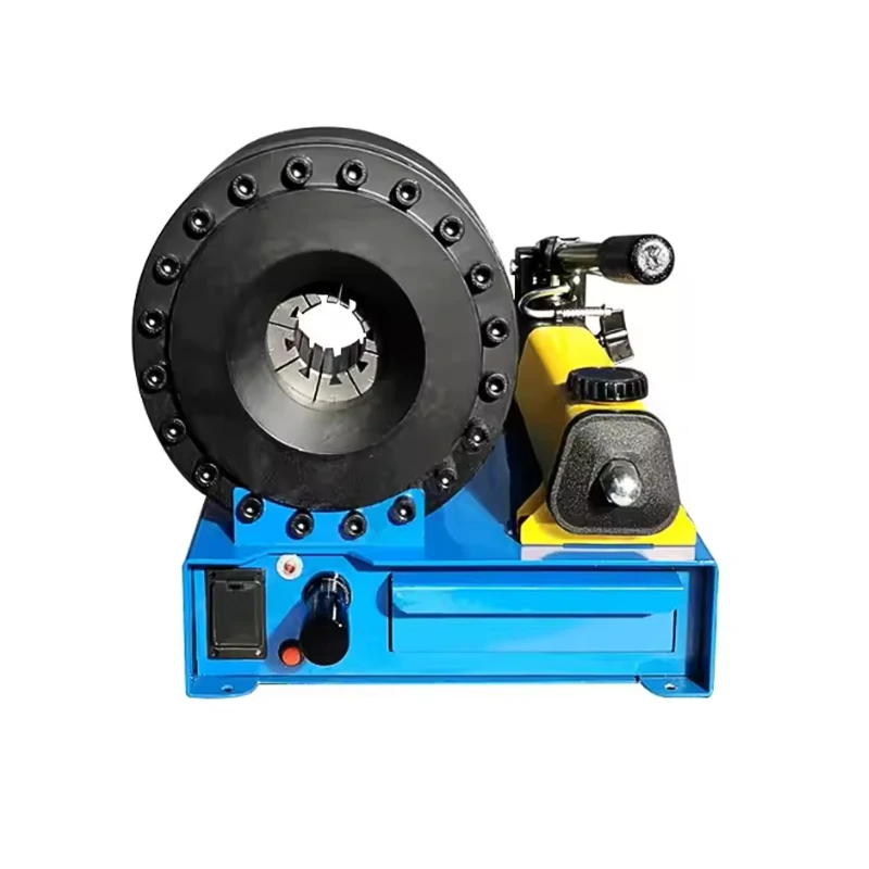 

Portable Hydraulic Hose Crimping Tool 1/4"-1" 2SN 2SC Rubber Pipe Pressing Crimper Machine 50x40x40cm 37kg