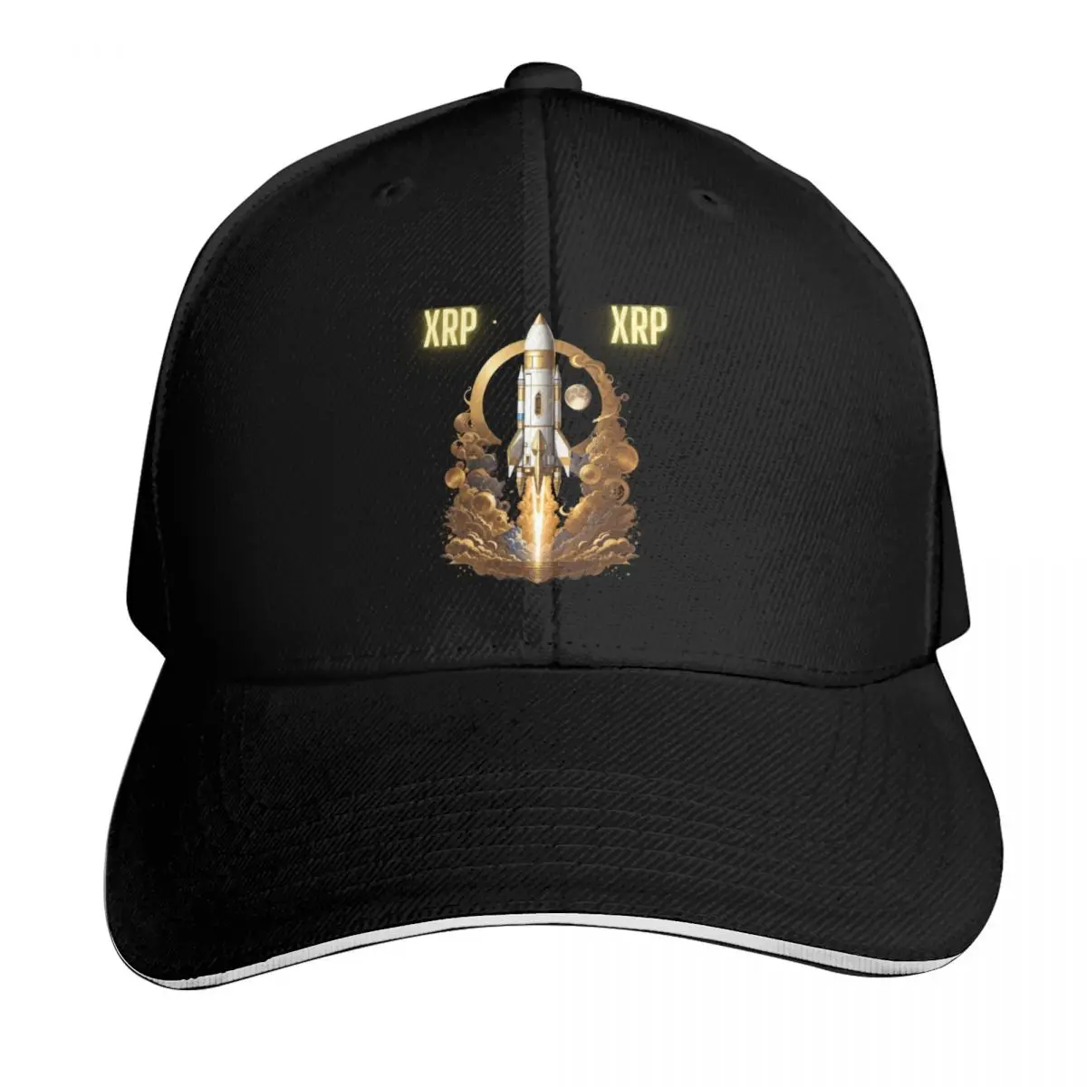 XRP Blast Off Tshirt Baseball Cap Gift for Him Her Casual Daily Wear Quick Dry Performance