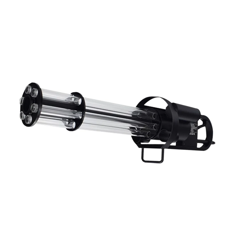 Imagem -03 - Handheld Led Light Gun para Discoteca e Discotecas Rgb 3in Sparking Gun Coluna de ar Gatling Nevoeiro Co2 Máquinas de Fumaça