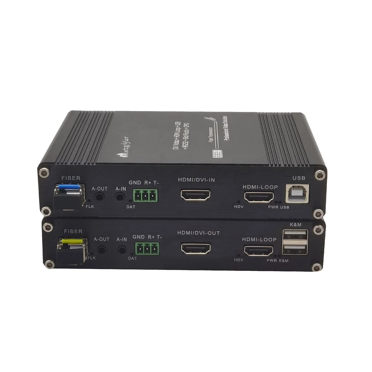 1080P Full HD HDMI KVM Fiber Optic Extender Multifunction HDMI Video Optical Transceiver with USB RS232 GPIO HDMI to Fiber