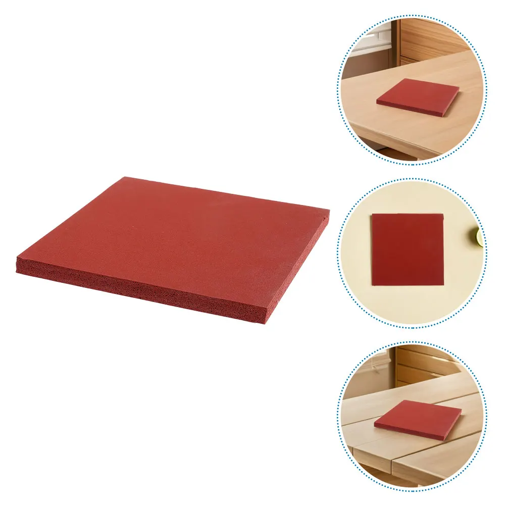 

Silicone Pad for Hot Painting Machine Small Square Heat Resistant Washable Reusable Sublimation Transfer Insulation Mat Press