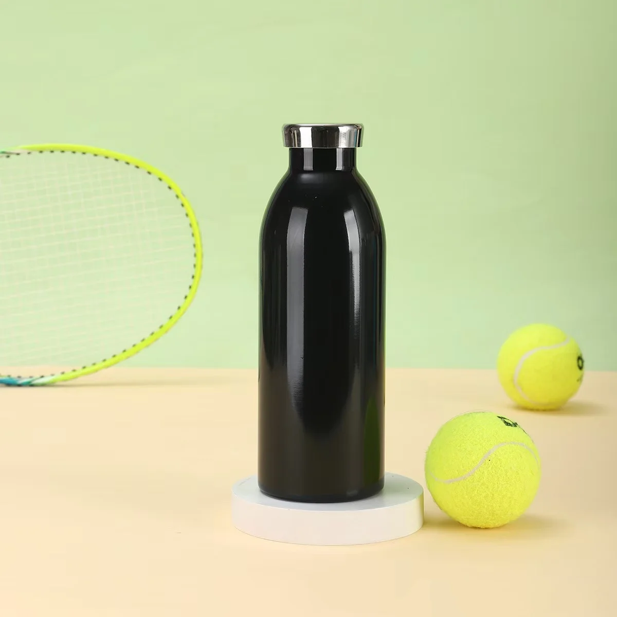 500ML Stainless Steel Insulated Sport Water Cup Large Capacity Portable Cooling Car Business Use Water Bottle,customizable
