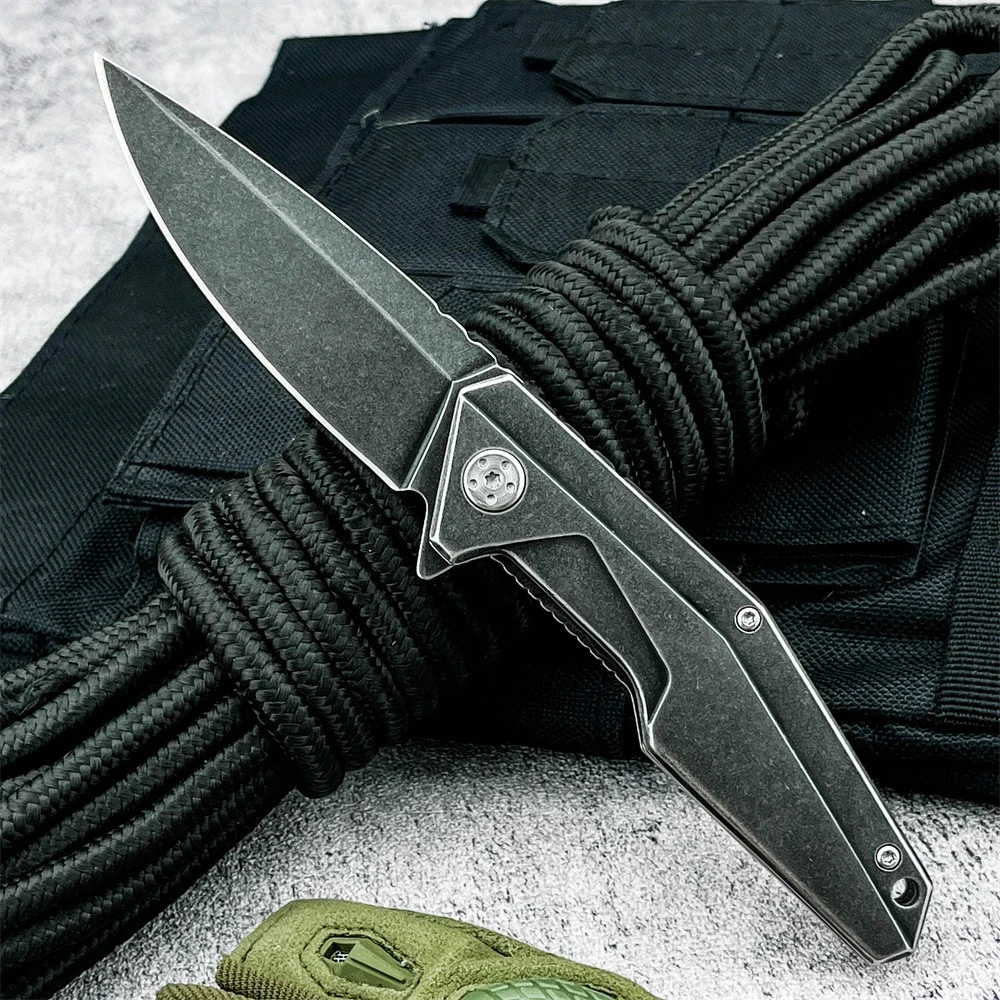 

KS 1318 Карманный складной нож 8Cr13Mov Лезвие 420, стальная ручка, охотничьи ножи для выживания, кемпинга, пешего туризма, рыбалки, инструмент