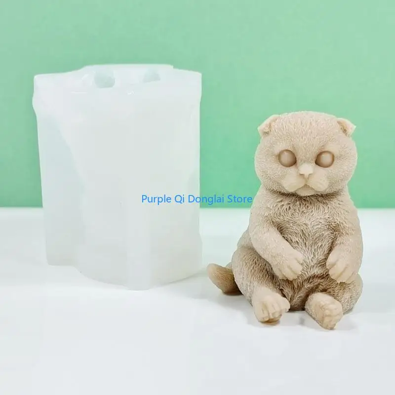 L21E Animal Scented Silicone Mold Handmades 3D Scented Epoxy Mold