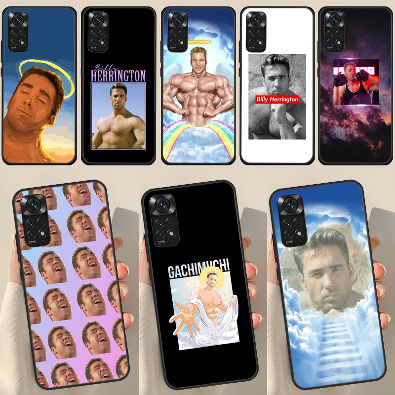 Billy Herrington Art For Redmi Note 12 Pro Plus Cover For Redmi Note 10 8 9 11 Pro 12S 11S 10S 9S 9C 10C 12C Case