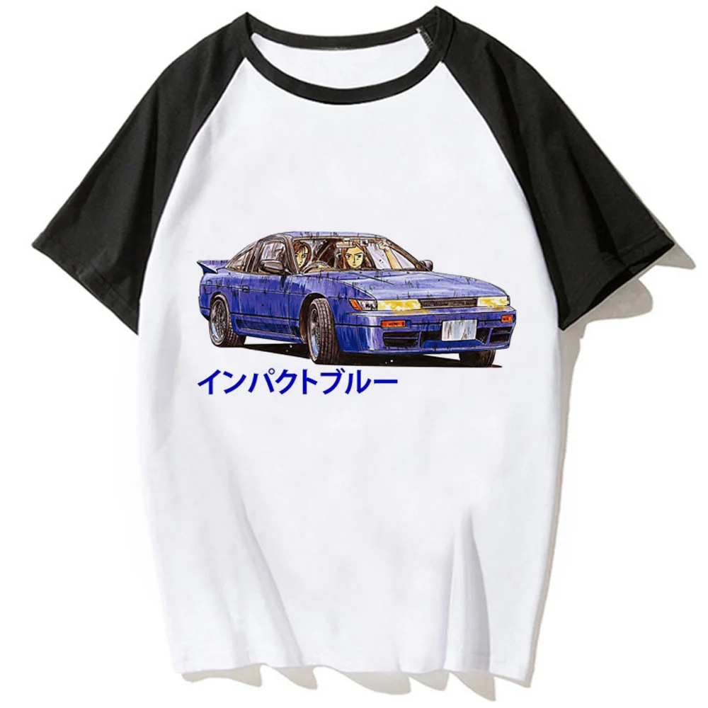 Initial d t-shirts women comic harajuku streetwear tshirt female manga clothing