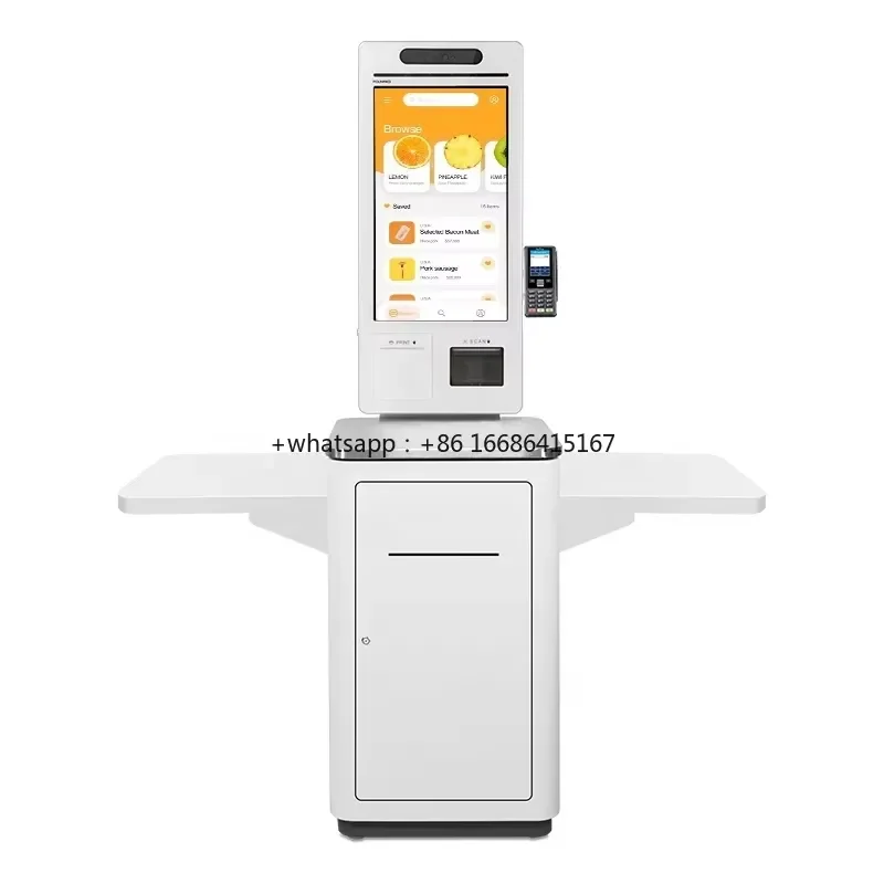 Hospital Self-service Registration Machine Contactless Self-register Service Payment Checkout Kiosk Checking In