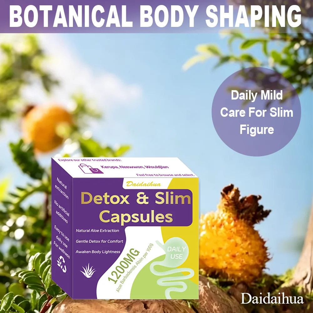 Daidaihua Aloe Enzyme Capsules, Intestine Purification, Metabolic Regulation, Digestive Comfort, Vitality & Gentle Body Care
