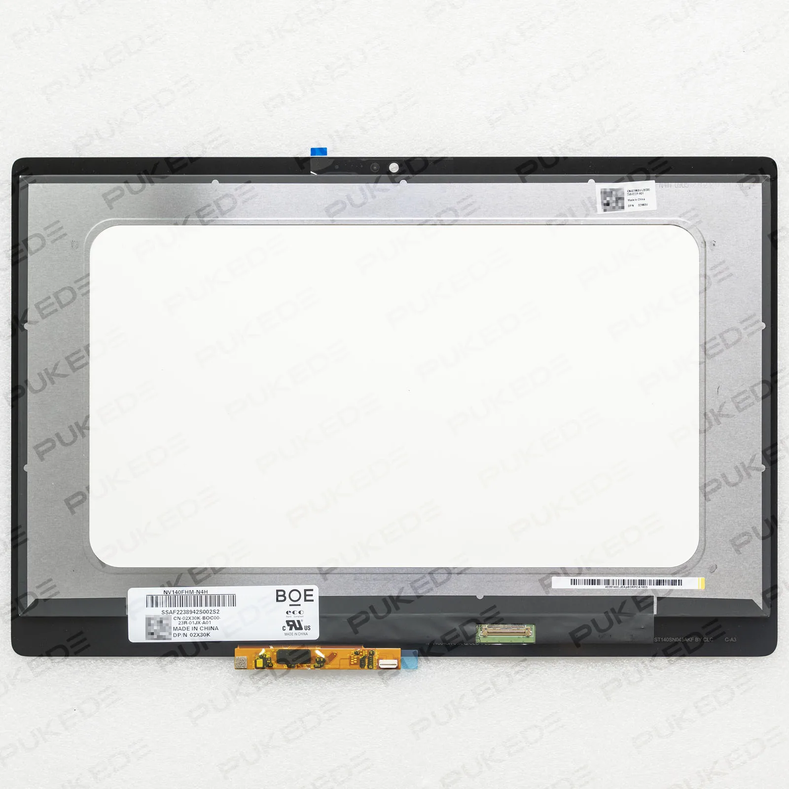 14.0'' LCD Touch Screen Digitizer Assembly for DELL Inspiron 14 5482 5485 5491 2in1 P93G P93G001 Display Panel Replacement