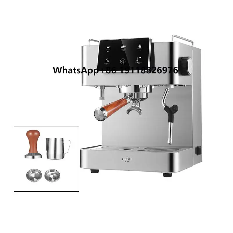 

Modern Latest Heavy-Duty Espresso Maker Dual Pump System Pre-Infusion Coffee Machine in 15 Bar Pump Espresso Coffee Maker