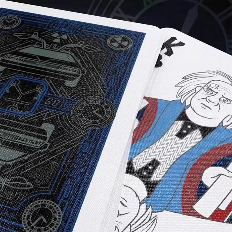 Bicycle Back To The Future Playing  Cards Poker Magic Card Games Close Up Stage Magic Tricks - view 4