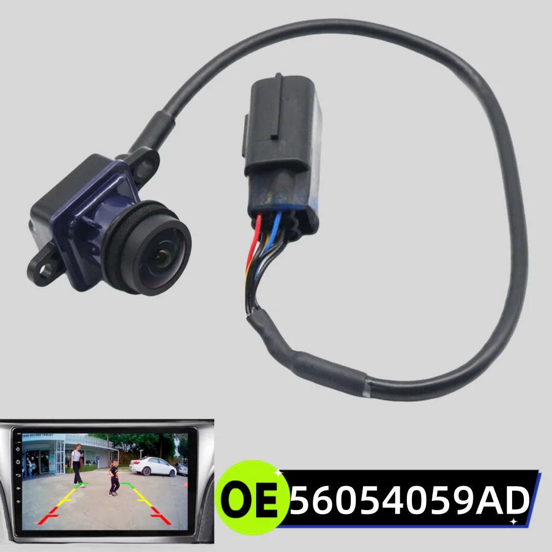 

OE 56054059AD for Jeep Grand Cherokee and Durango 2011 2012 2013 12V Black New Rear View Backup Parking Vehicle HD Camera