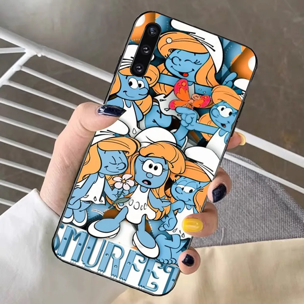 cartoon The S-Smurfs Anime Movie Phone Case For Redmi Note 4 X 5 A 6 7 8 Pro T 9 Pro 9S 10 Pro 11 Pro 11S 11Epro PocoM3pro