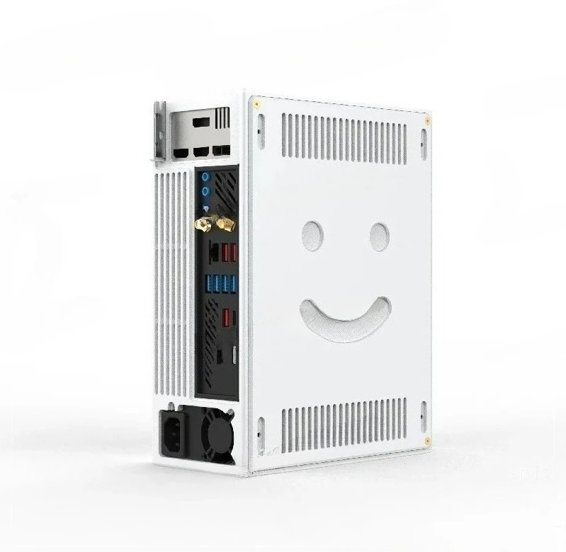 

Полувысокий двухслотовый корпус Tiny4 4L из чистого алюминия с ЧПУ для ITX (версия 2024) для прямого вставления карт расширения