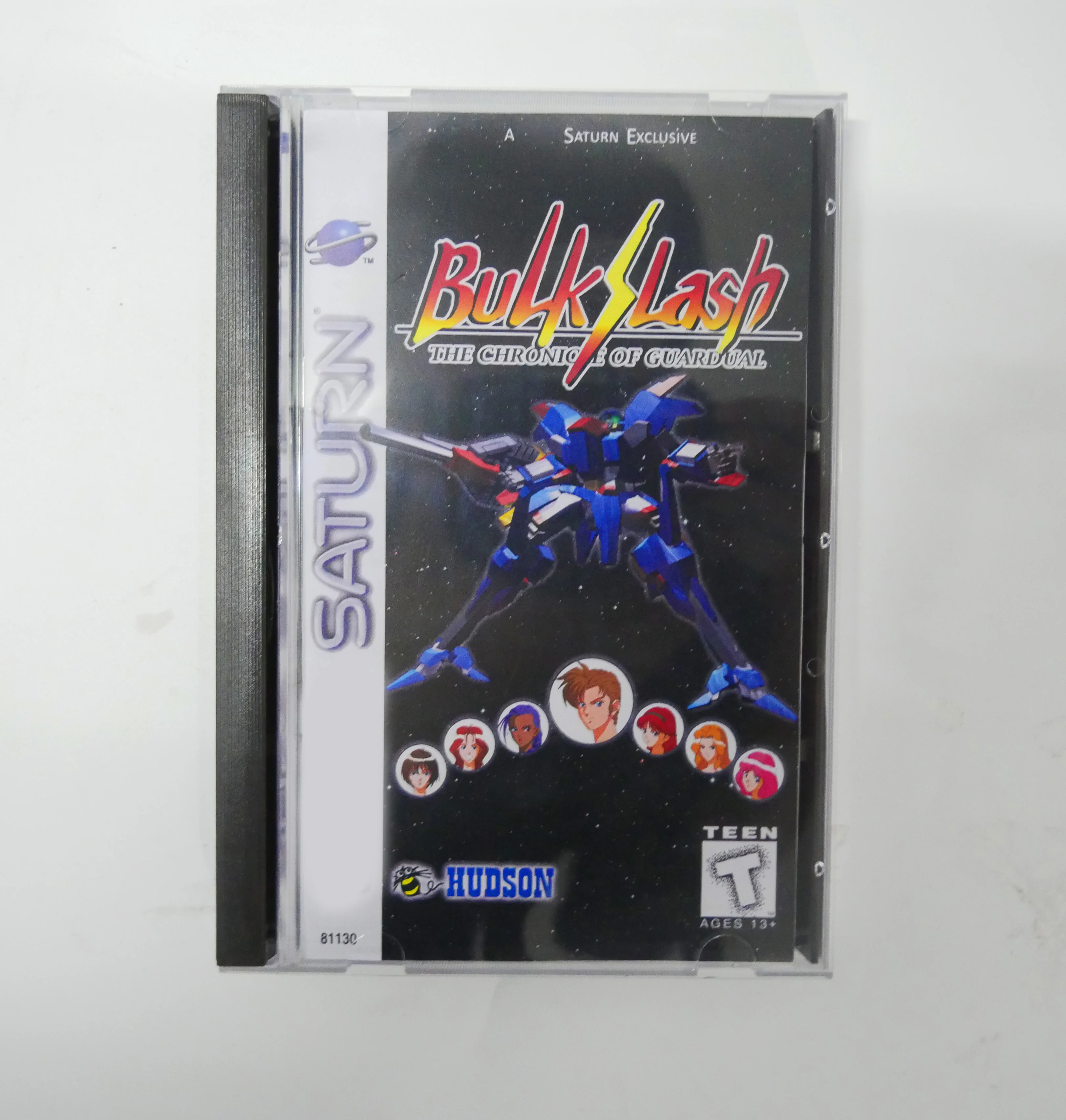 Saturn Copy Disc Game Bulk Slash With Manual Unlock SS Console Game Optical Drive Retro Video Direct Reading Game