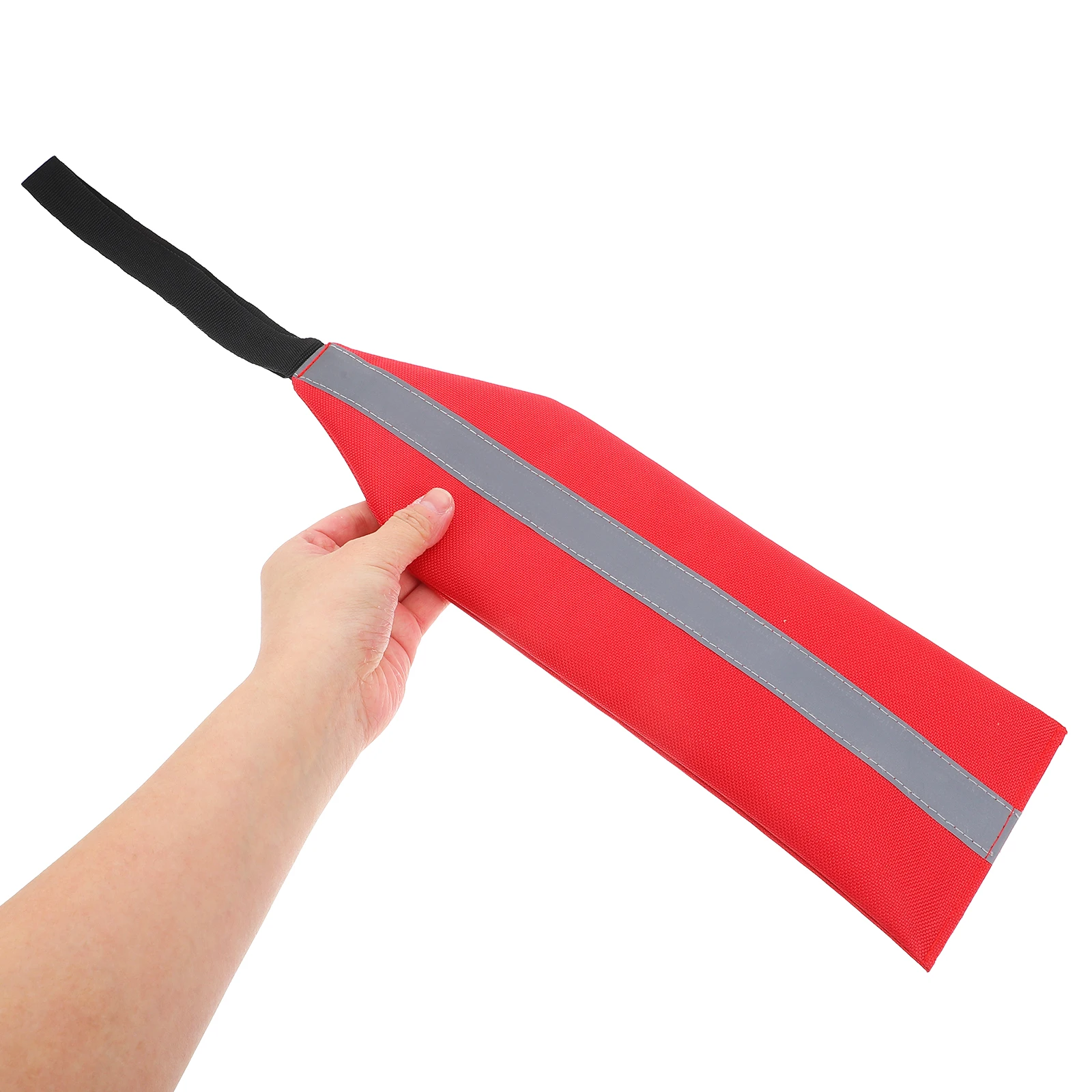 

2pcs Kayak Travel Tow Flag Lightweight High Visibility Reflective Safety Flag for Kayaking Boats Bicycles Trucks Wheelchairs